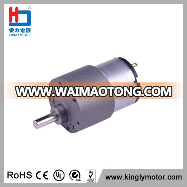 Micro 37mm Gear Box Brushed 1rpm Gear Motor