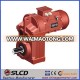 F helical gear tsubaki speed reducer