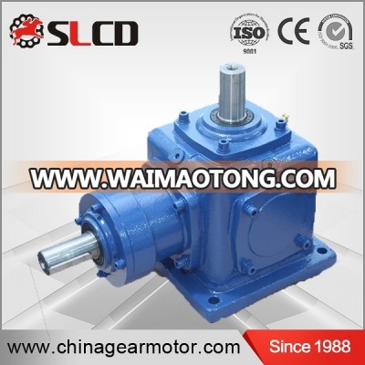 1:1 ratio right angle shaft mounted helical bevel gearbox